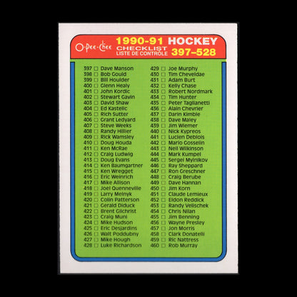 1990-91 O-Pee-Chee Hockey Base/Rookie/Insert ~ YOU PICK from list!