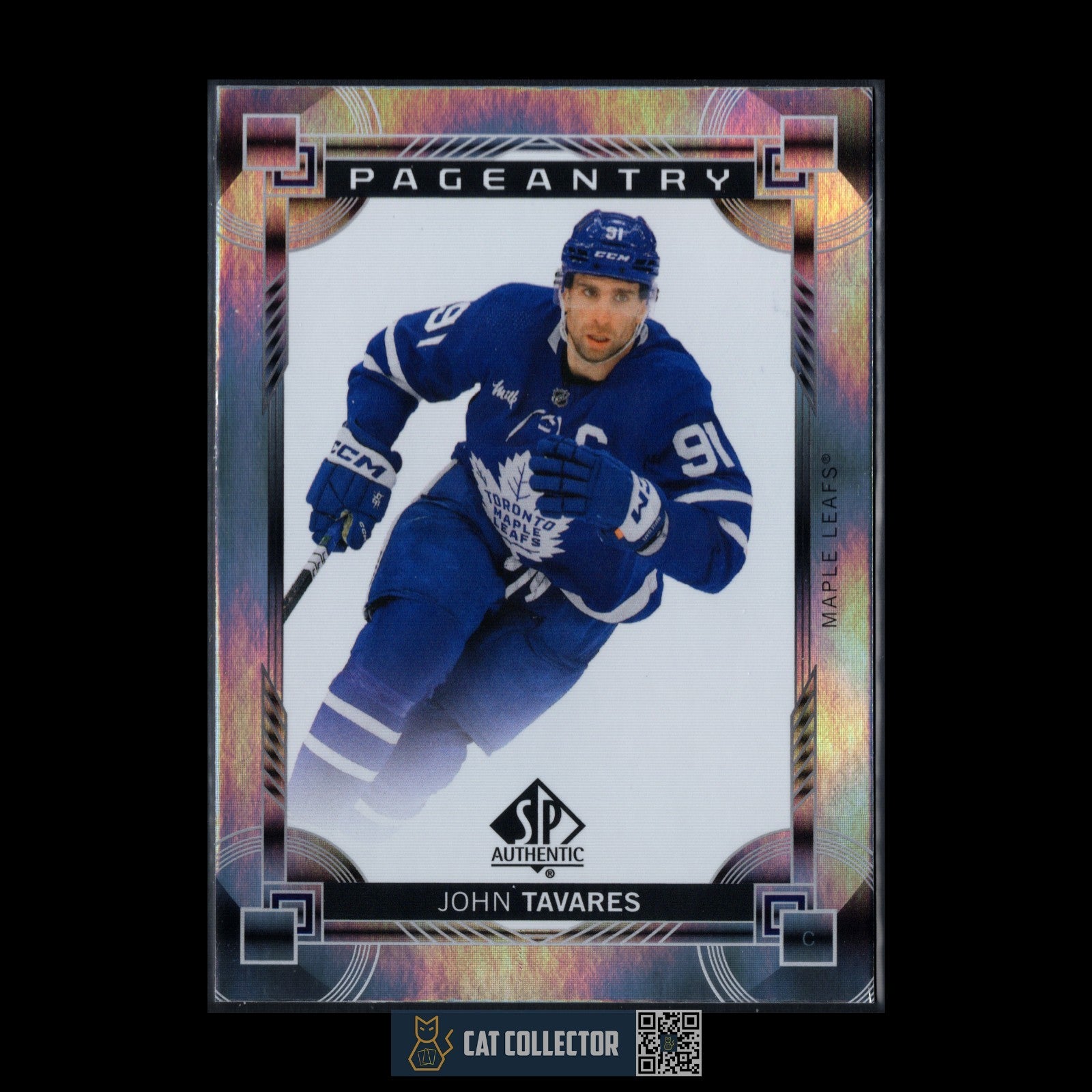 2014-25 UD SP Authentic JOHN TAVARES #P-21 Pageantry