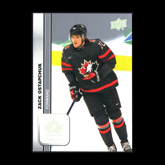 2023 Upper Deck Team Canada Juniors ZACK OSTAPCHUK #17