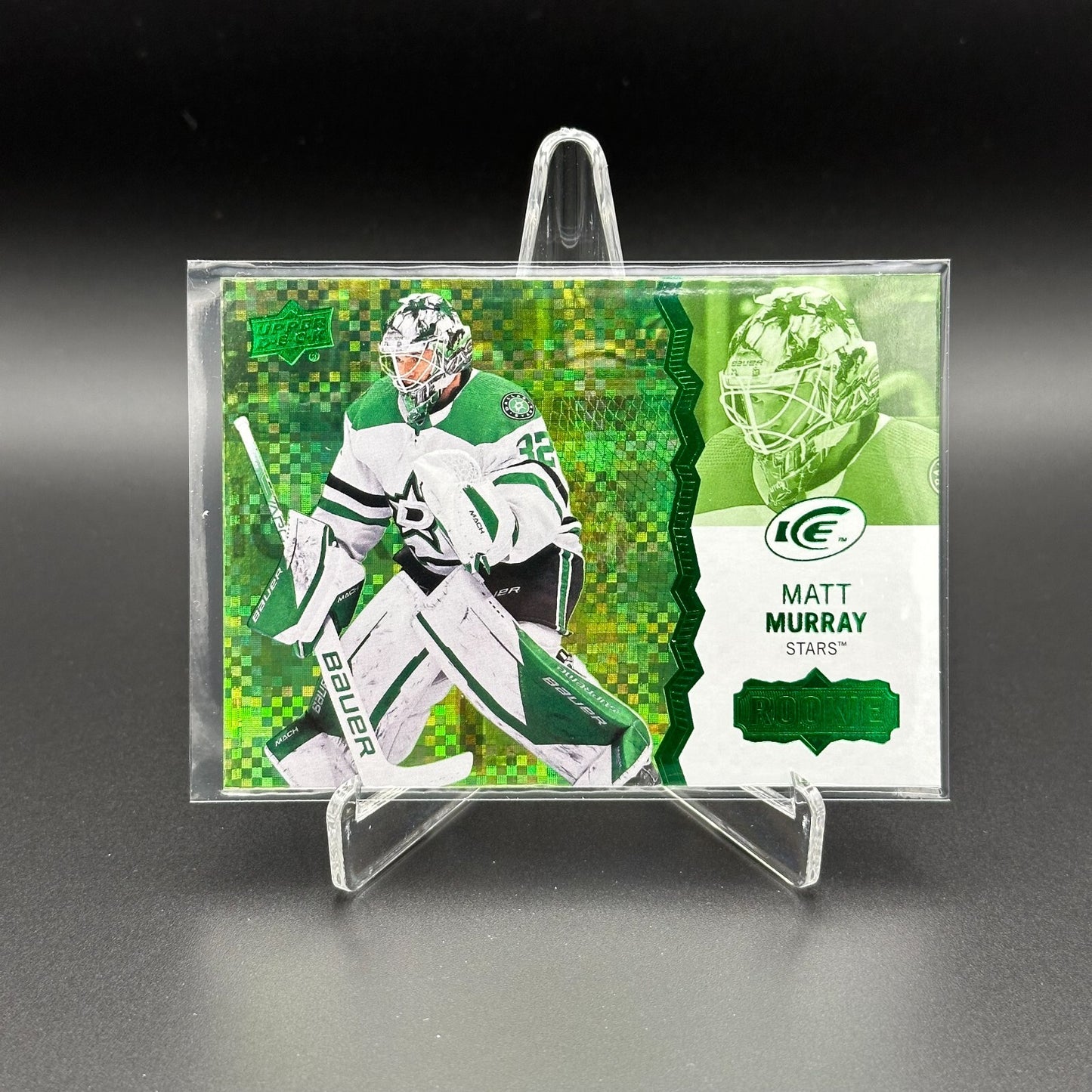 2023-24 Upper Deck Ice BASE & ROOKIE Green parallel ~ YOU PICK from the list!