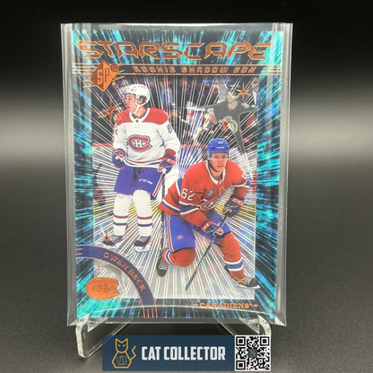 2023-24 UD SPx OWEN BECK #SS-22 Starscape Shadow Box Rookie RC