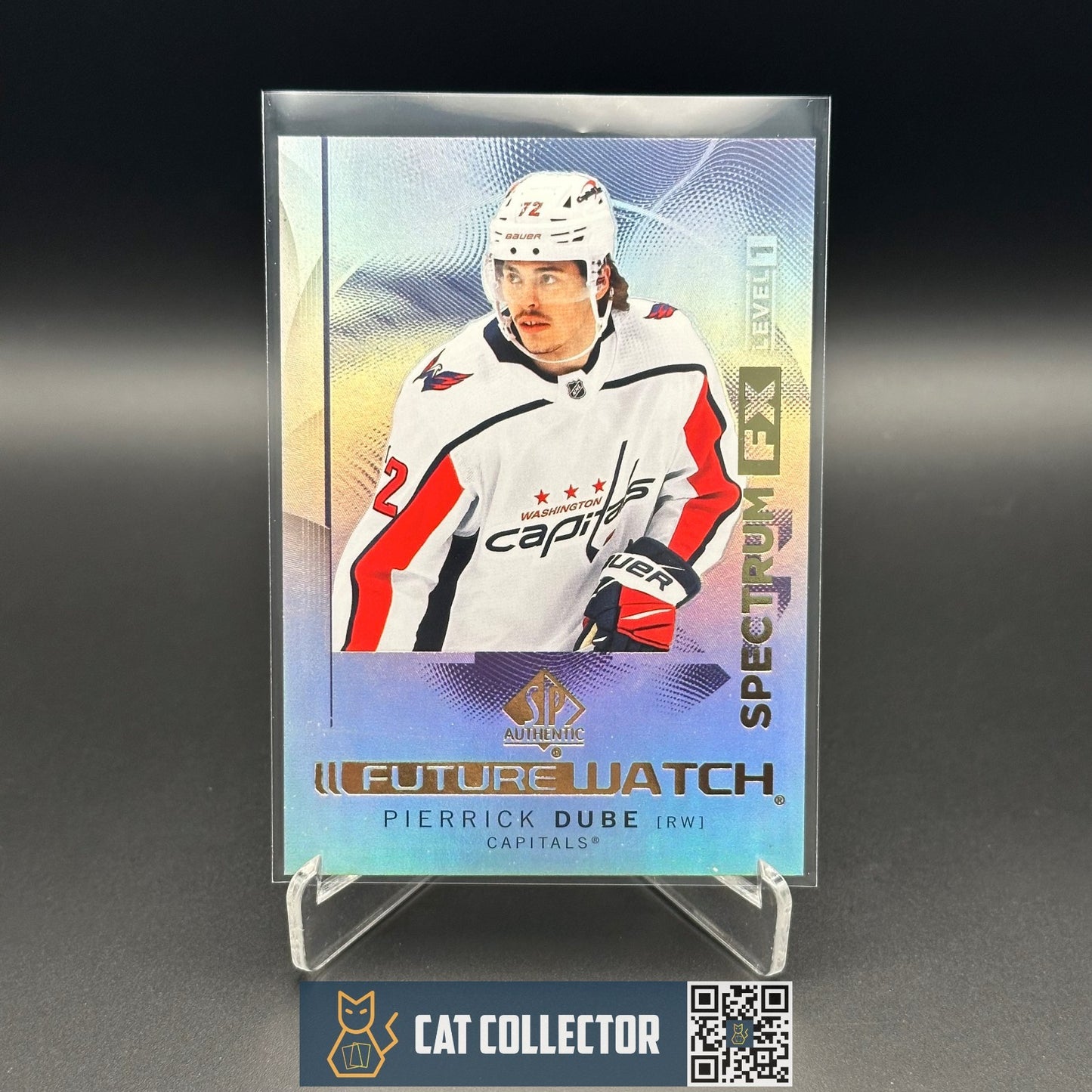 2024-25 UD SP Authentic PIERRICK DUBE #S-60 Spectrum FX Bounty