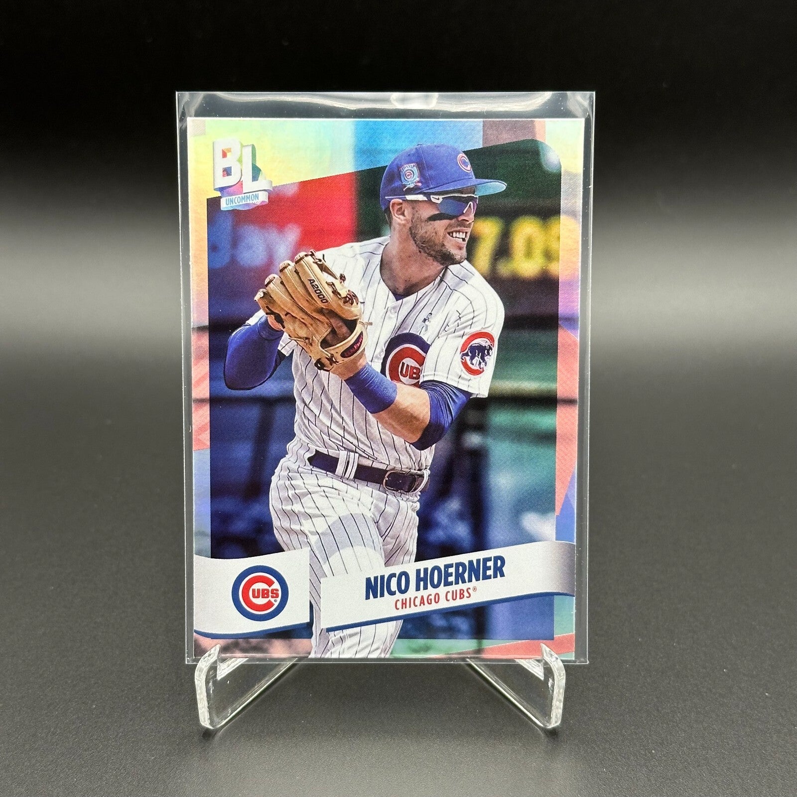 2024 Topps Big League NICO HOERNER #212 Rainbow foil - Chicago Cubs