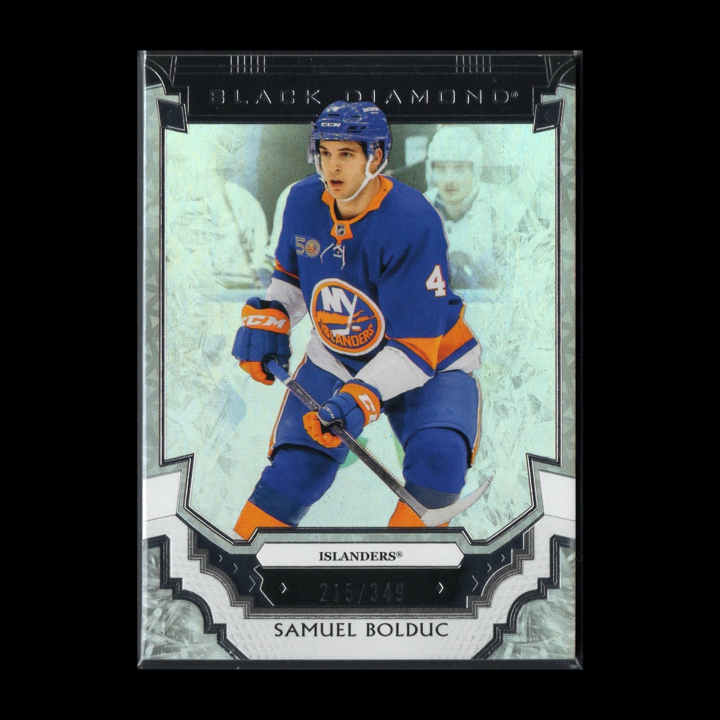 2023-24 UD Black Diamond SAMUEL BOLDUC #BDB-SB /349 - New York Islanders