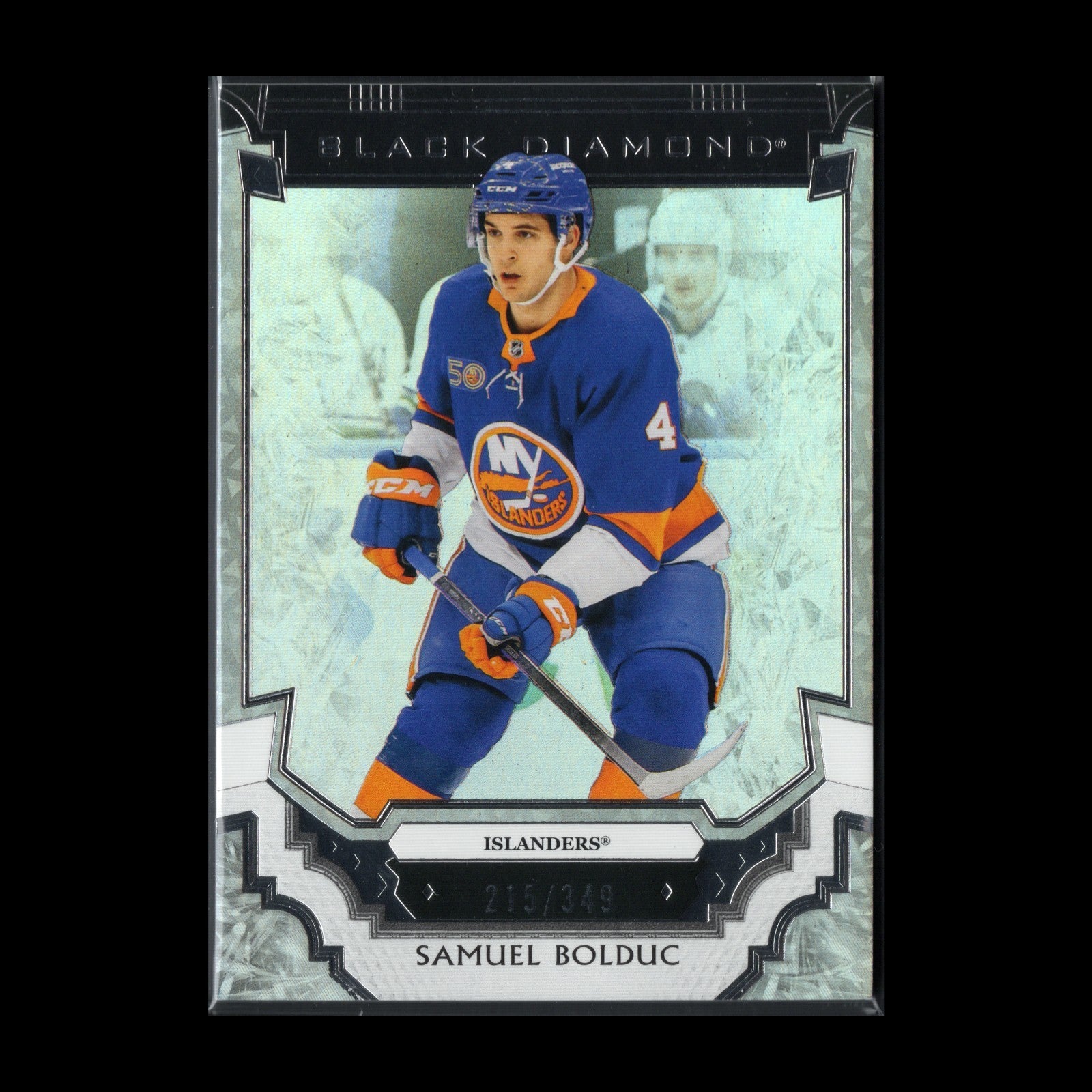 2023-24 UD Black Diamond SAMUEL BOLDUC #BDB-SB /349 - New York Islanders