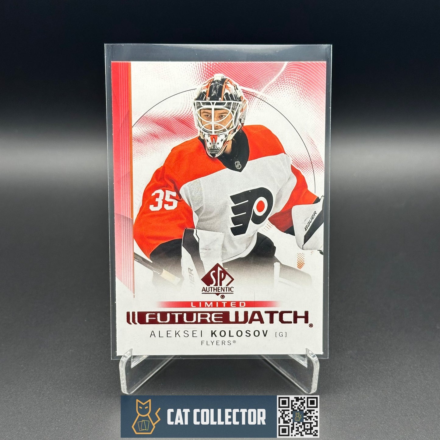 2024-25 UD SP Authentic ALEKSEI KOLOSOV #183 Future Watch Limited Red RC