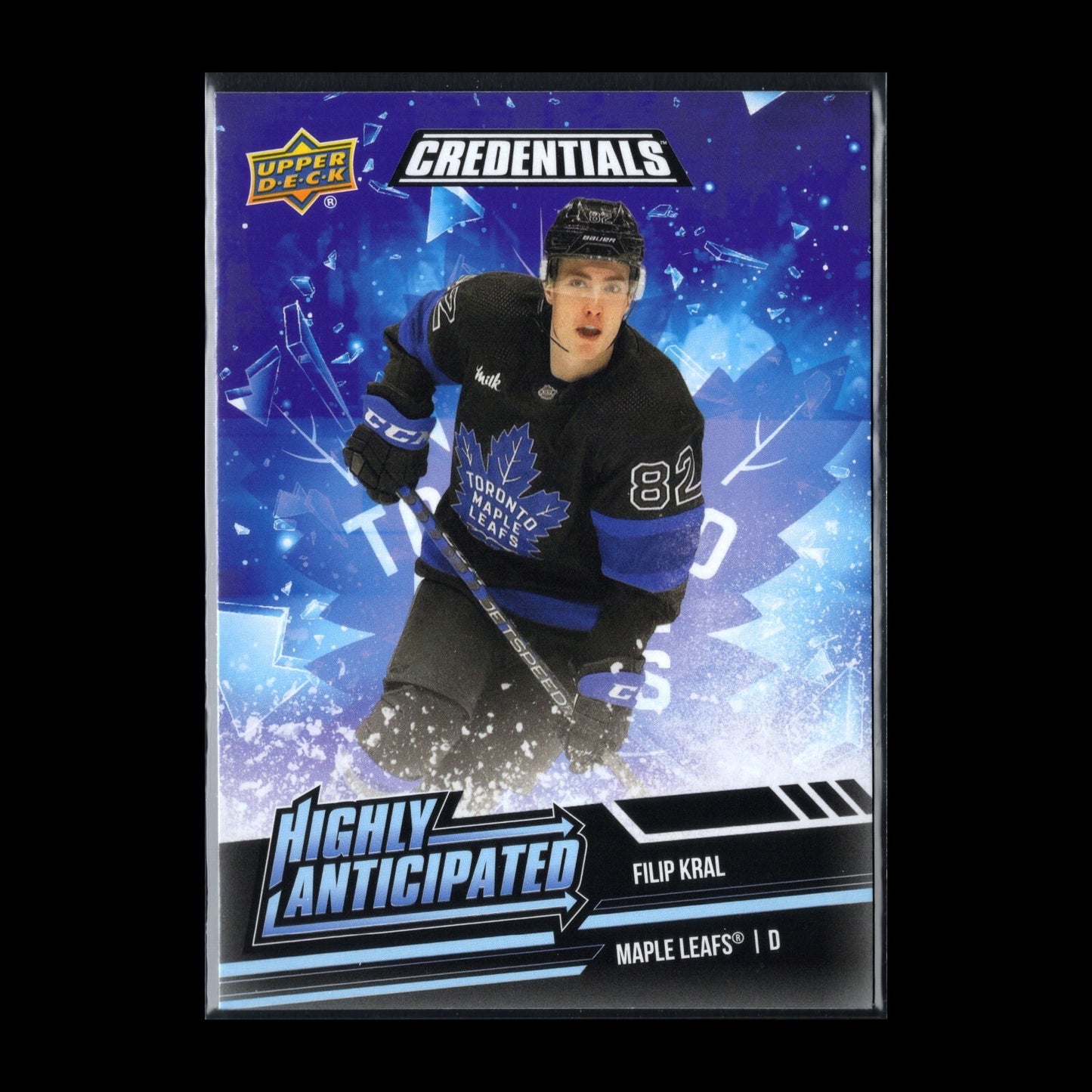 2022-23 UD Credentials FILIP KRAL #HA-17 Highly Anticipated