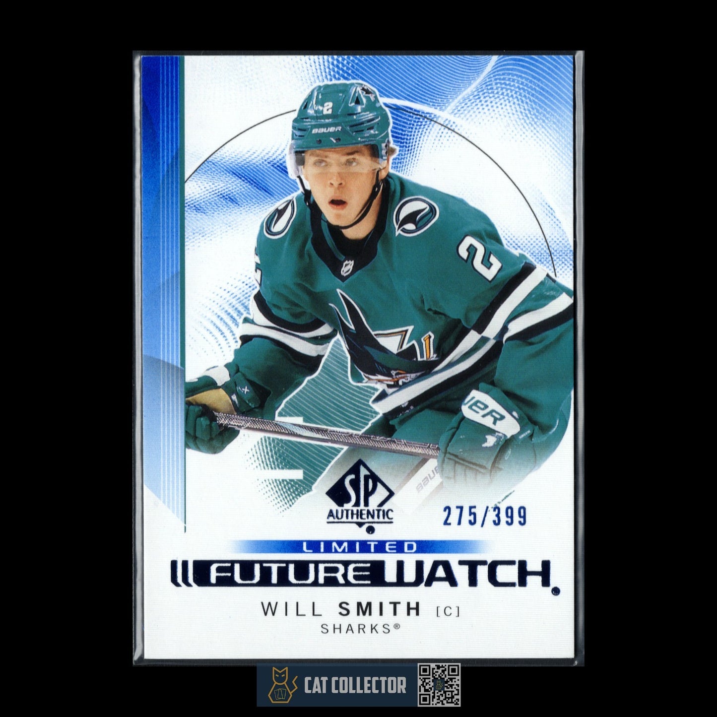 2024-25 UD SP Authentic WILL SMITH #164 Future Watch Limited Blue 275/399