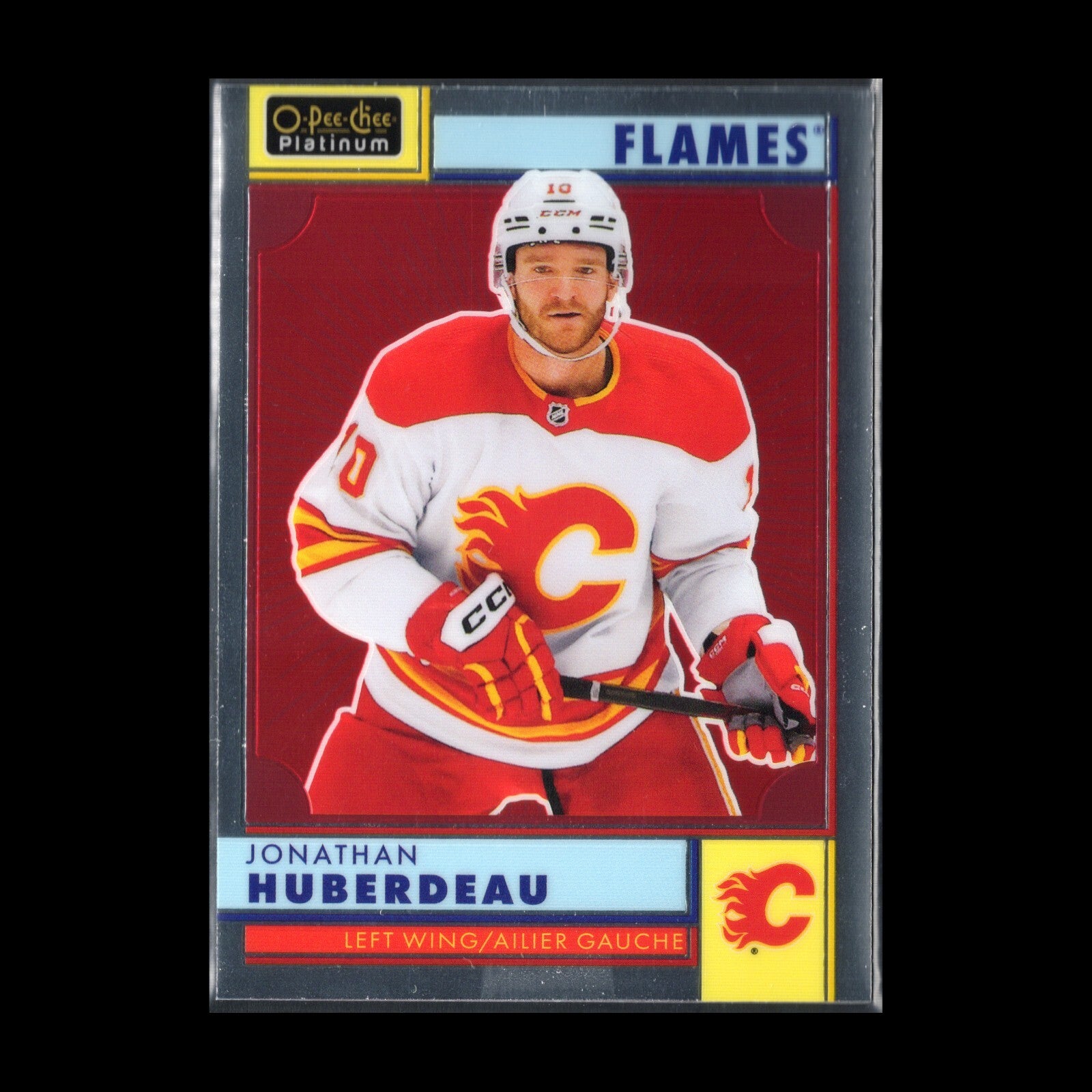 2022-23 O-Pee-Chee Platinum JONATHAN HUBERDEAU #R-35 Retro - Calgary Flames