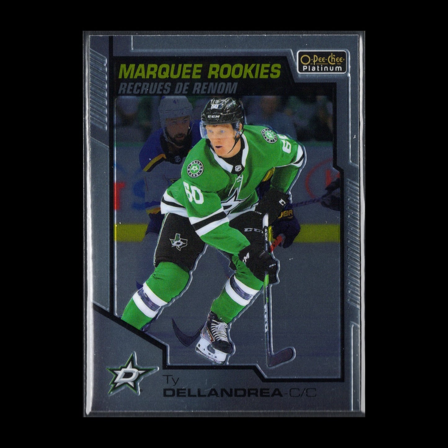 2020-21 O-Pee-Chee Platinum TY DELLANDREA #167 Marquee Rookies RC - Dallas Stars