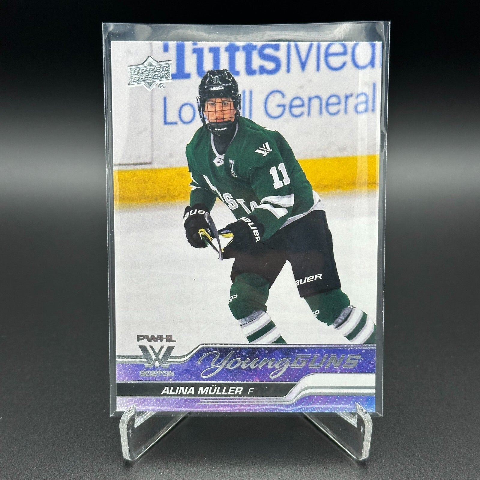 2024-25 UD PWHL ALINA MÜLLER #56 Young guns RC - 1st Edition!