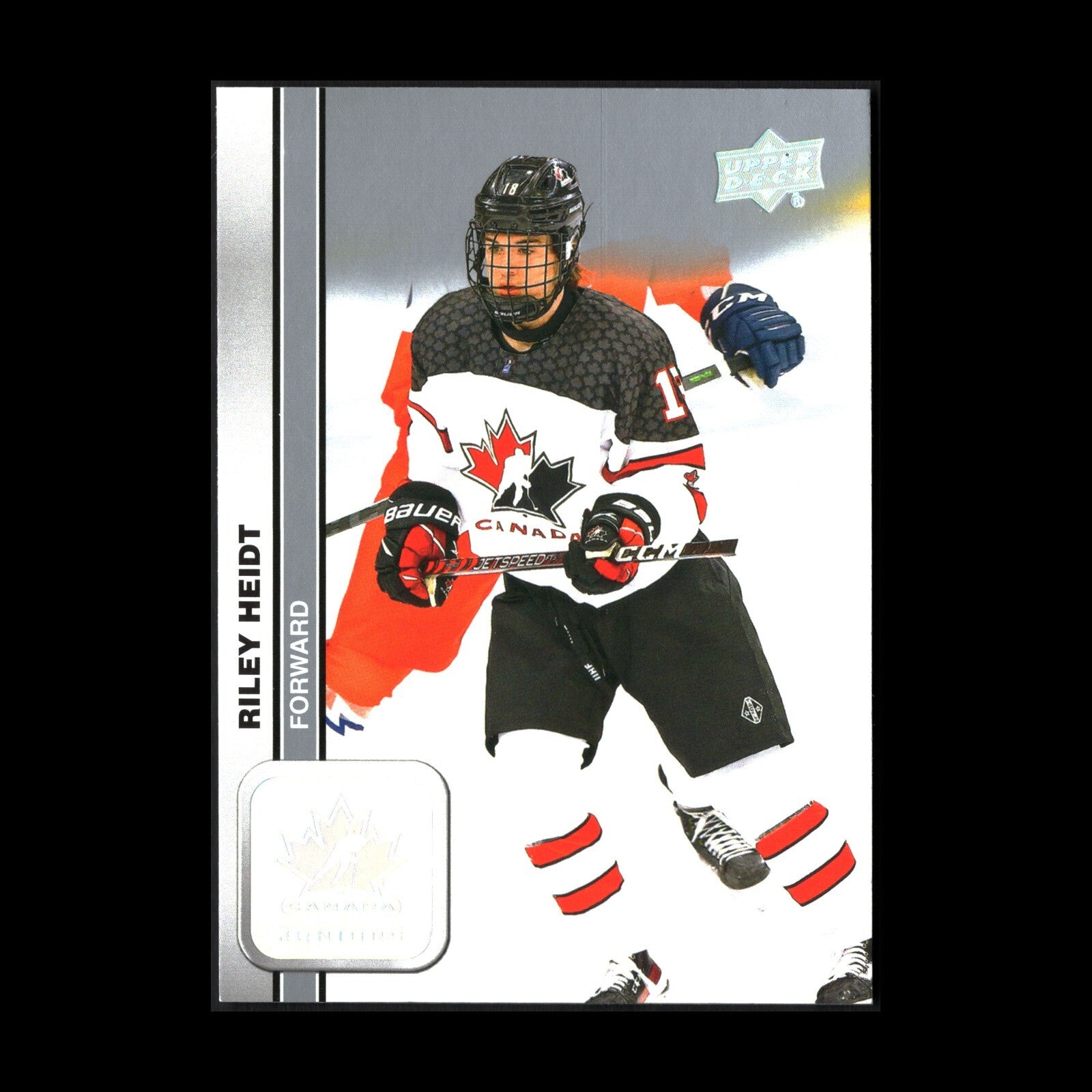 2023 Upper Deck Team Canada Juniors RILEY HEIDT #40