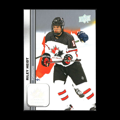 2023 Upper Deck Team Canada Juniors RILEY HEIDT #40