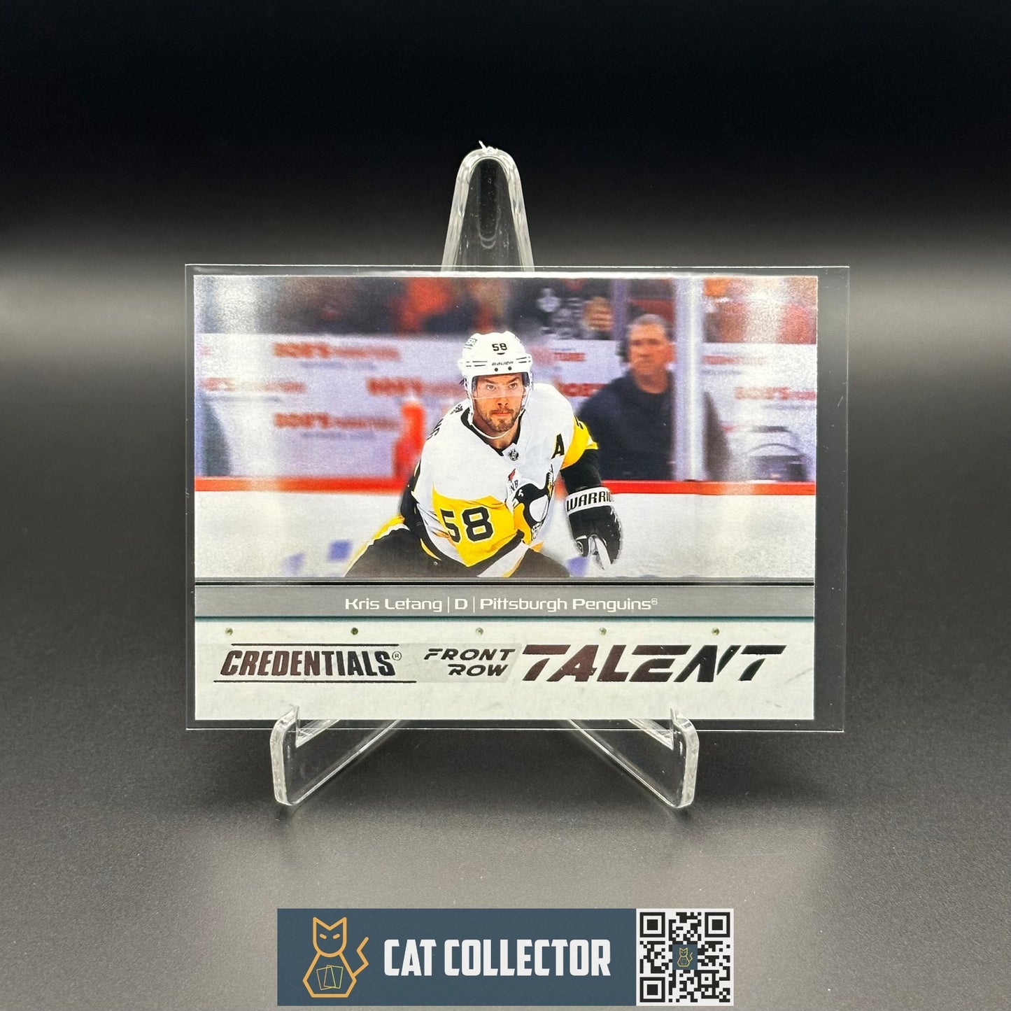 2024-25 UD Credentials KRIS LETANG #FRT-KL Front Row Talent