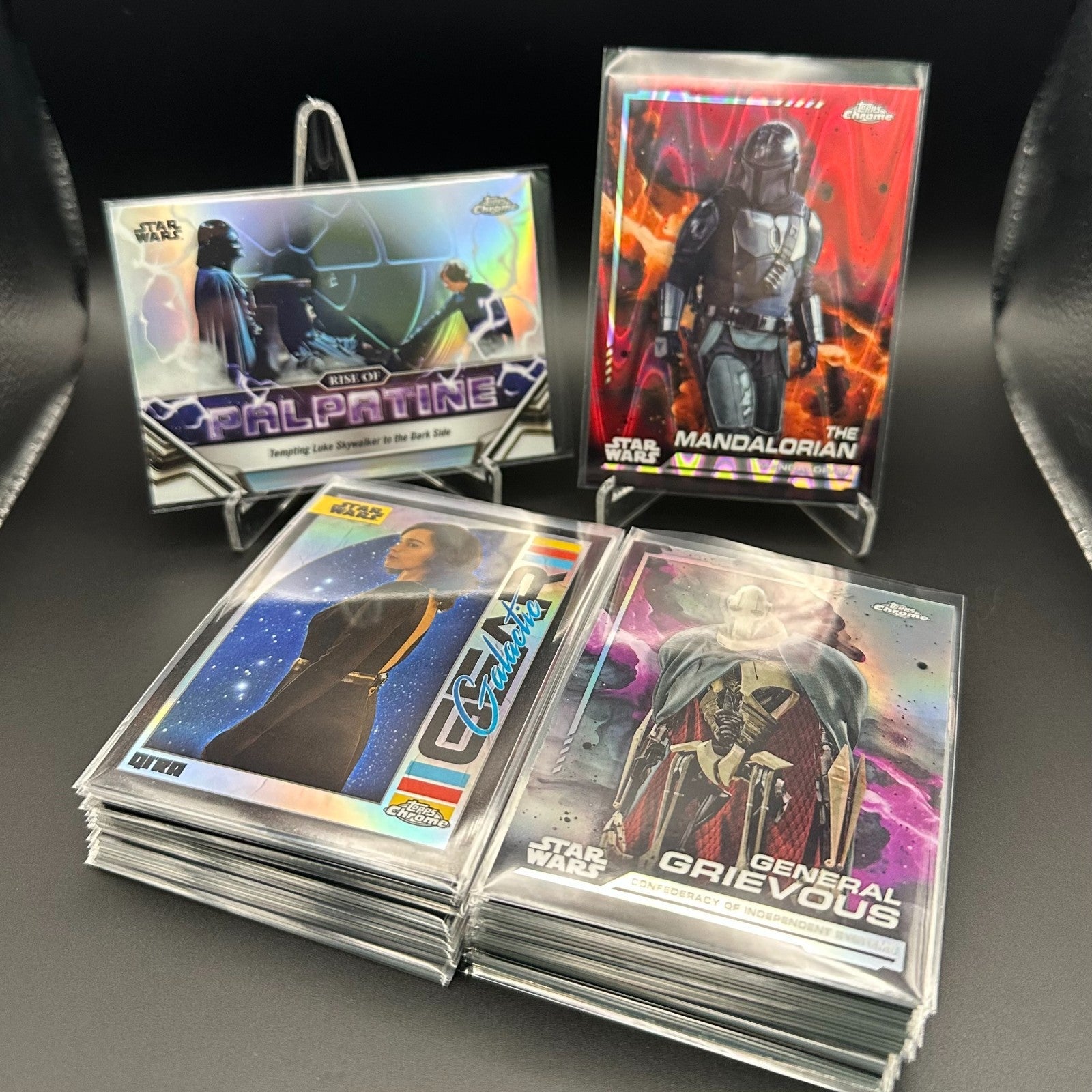 2024 Topps Chrome Star Wars INSERTS, PARALLELS & BASE ~ YOU PICK from the list!