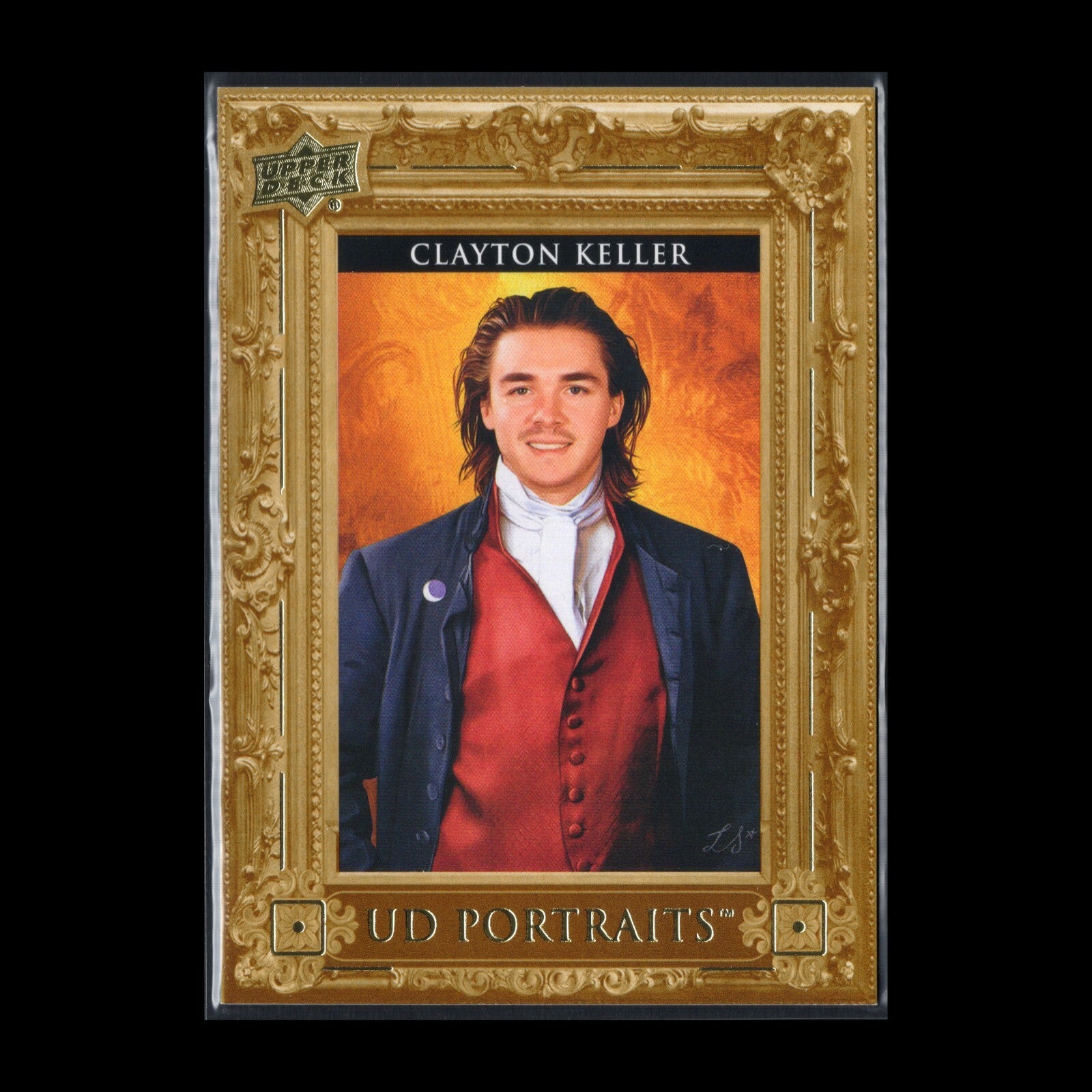 2023-24 UD Series 2 CLAYTON KELLER #P48 UD Portraits - Arizona Coyotes