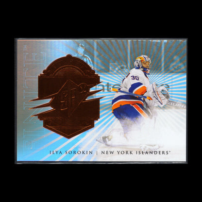 2024-25 Upper Deck SPx ILYA SOROKIN #F-17 Finite Bronze /599 New York Islanders