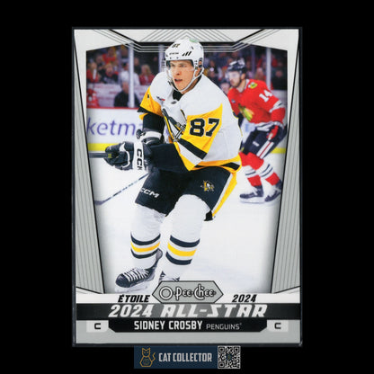 2024-25 O-Pee-Chee Hockey SIDNEY CROSBY #528 2024 All-Star