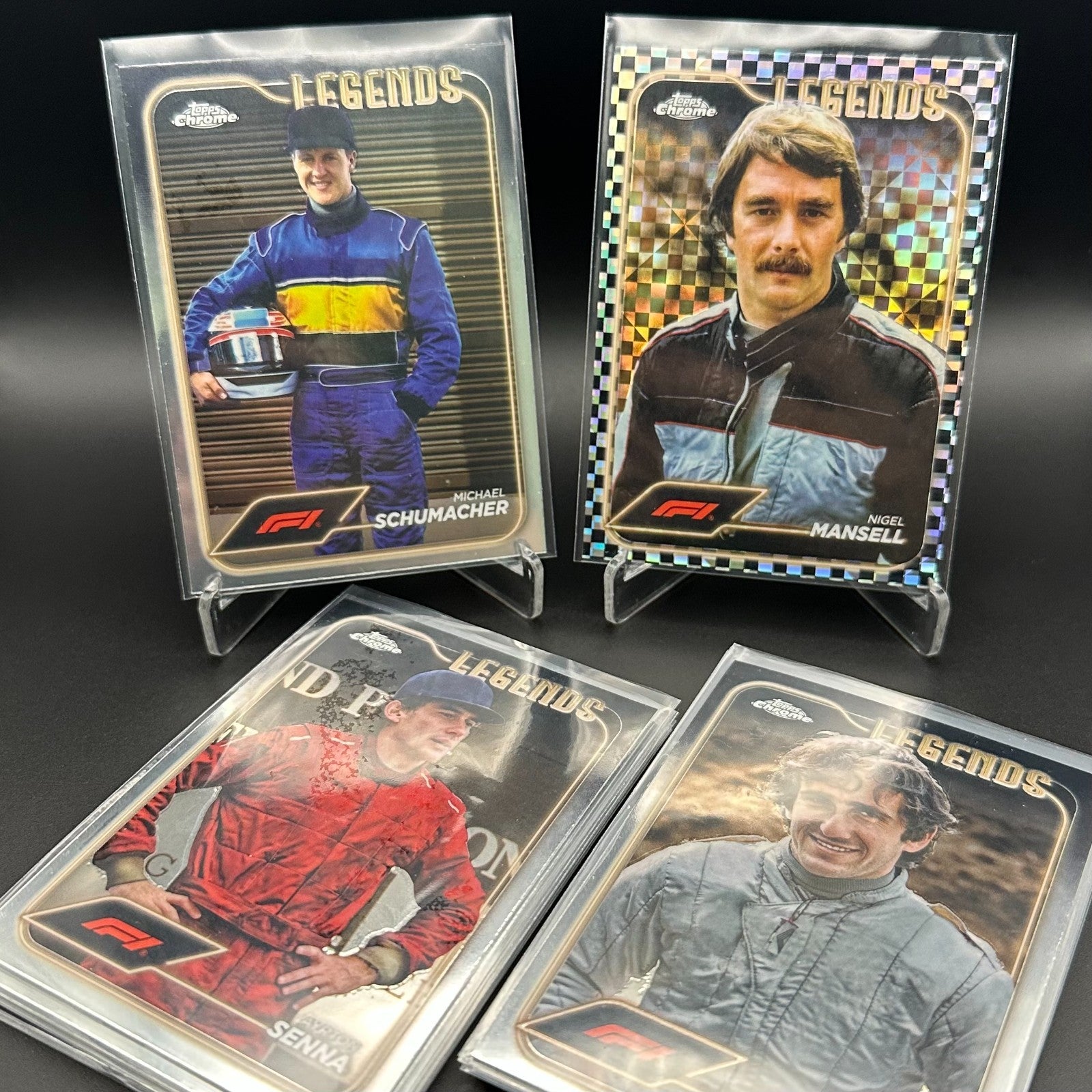 2024 Topps Chrome Formula 1 - F1 Legends ~ YOU PICK from the list!