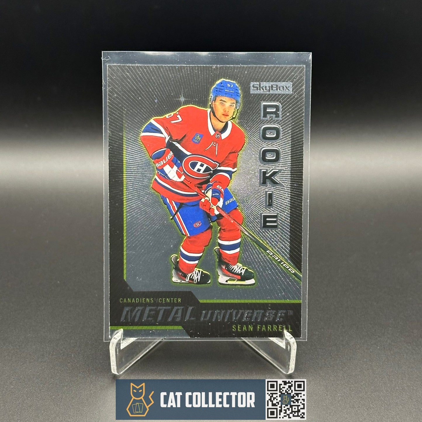 2023-24 SkyBox Metal Universe SEAN FARRELL #R-24 Retro Rookie RC