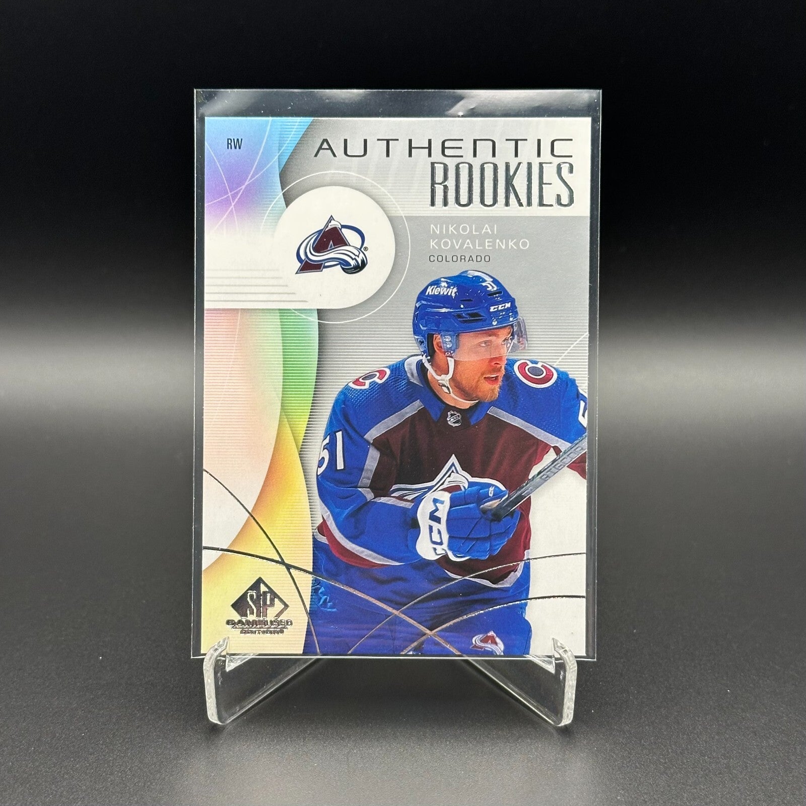 2024-25 UD SP Game Used NIKOLAI KOVALENKO #229 Rookie RC