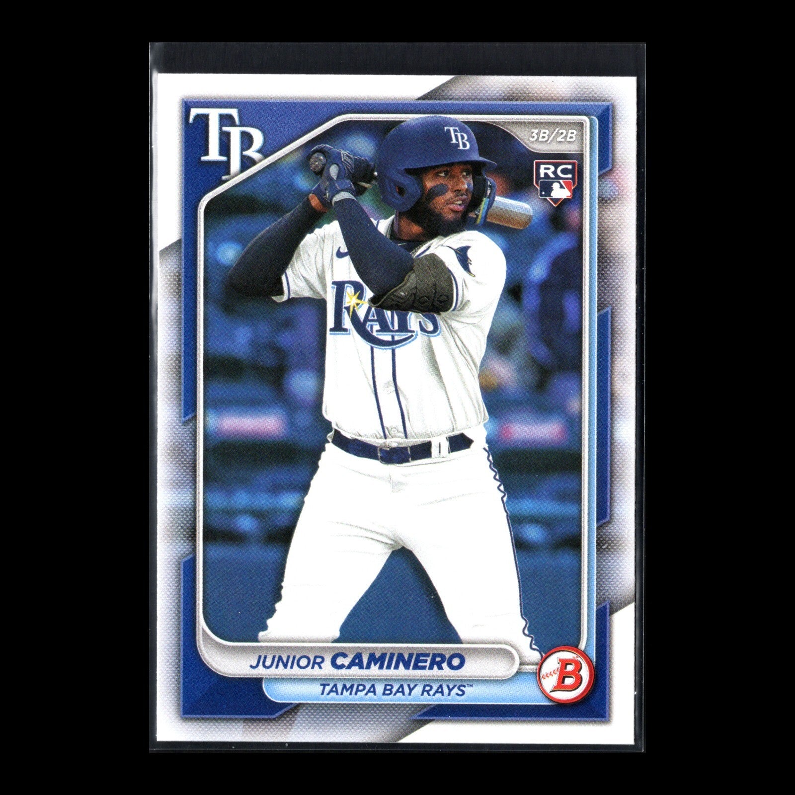 2024 Topps Bowman JUNIOR CAMINERO #20 Prospect RC - Tampa Bay Rays