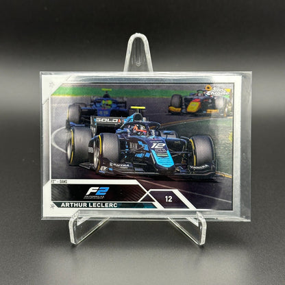 2023 Topps Chrome Formula 1 ARTHUR LECLERC #137 F2 Cars