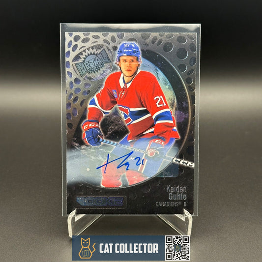 2022-23 SkyBox Metal Universe KAIDEN GUHLE #183 Rookie RC /349 Auto