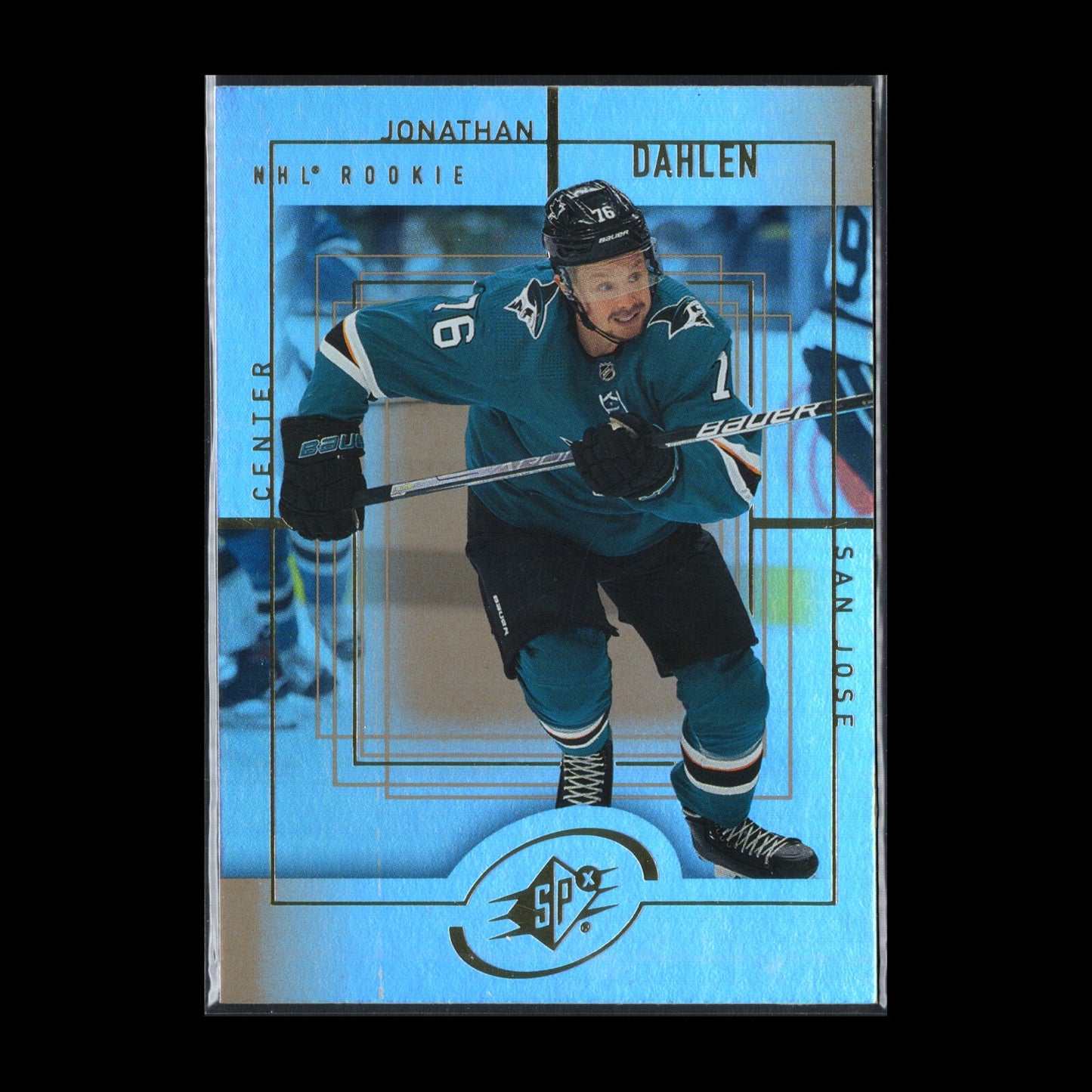 2021-22 UD Extended series JONOATHAN DAHLEN #SPX-39 SPx Retro Rookie