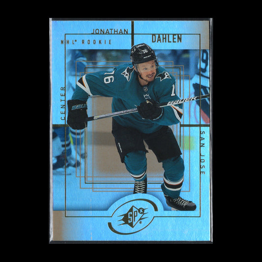 2021-22 UD Extended series JONOATHAN DAHLEN #SPX-39 SPx Retro Rookie