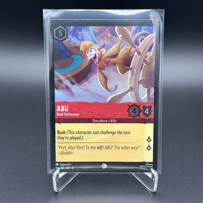 2024 Lorcana Azurite Sea ABU BOLD HELMSMAN #114 Common Cold Foil