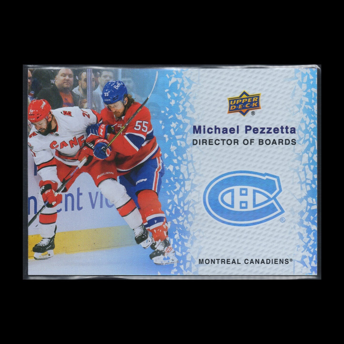 2023-24 UD Series 2 MICHAEL PEZZETTA #DB-4 Director of boards - MTL Canadiens