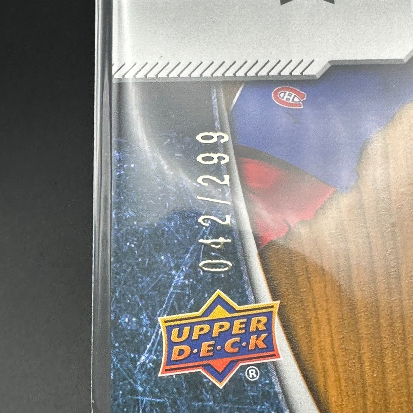 2022-23 UD Engrained ARBER XHEKAJ #181 Oak Rookie RC /299 Montreal Canadiens