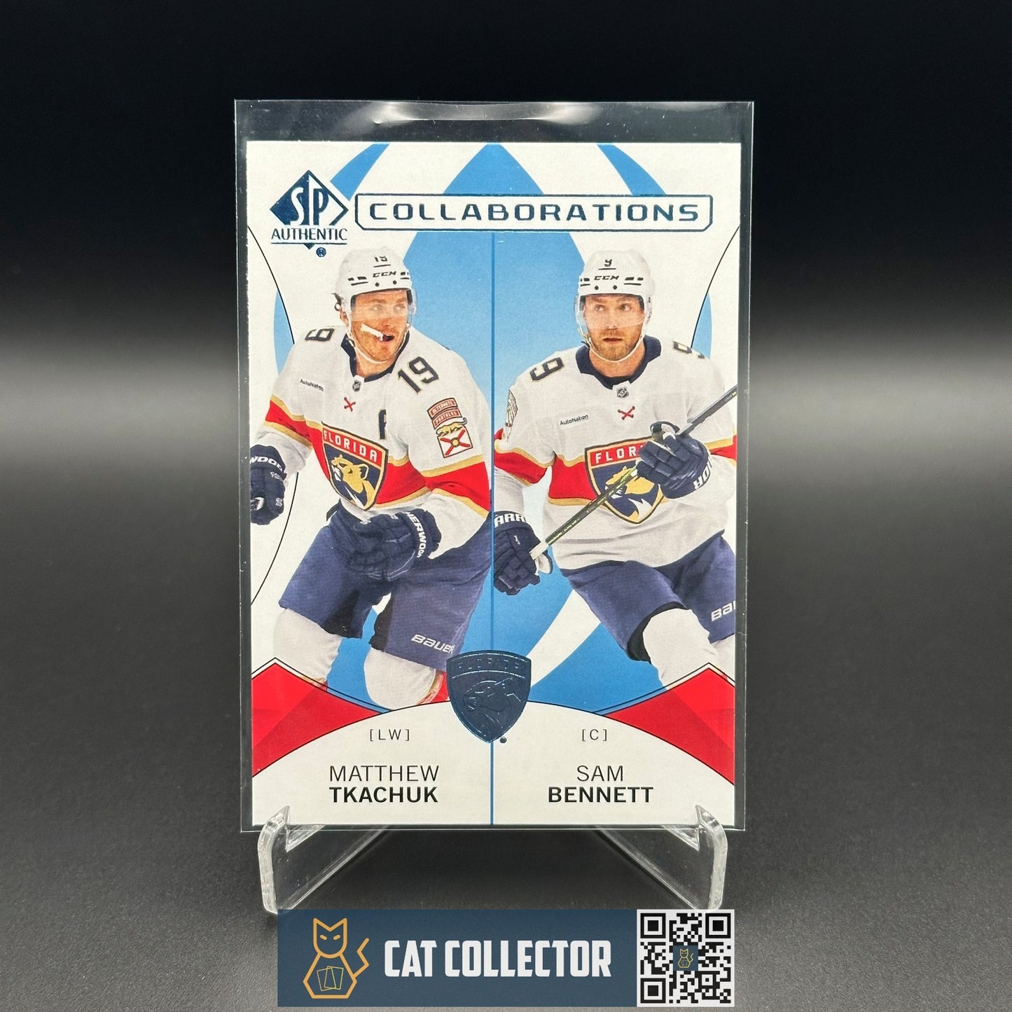 2024-25 UD SP Authentic MATTHEW TKACHUK / SAM BENNETT #C-12 Collaborations