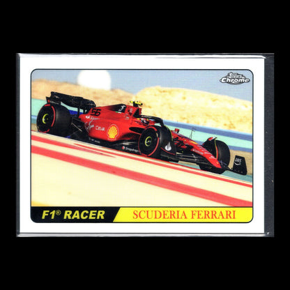 2022 Topps Chrome F1 Formula 1 CARLOS SAINZ #T68-CS 1968 Hot Rod F1-75