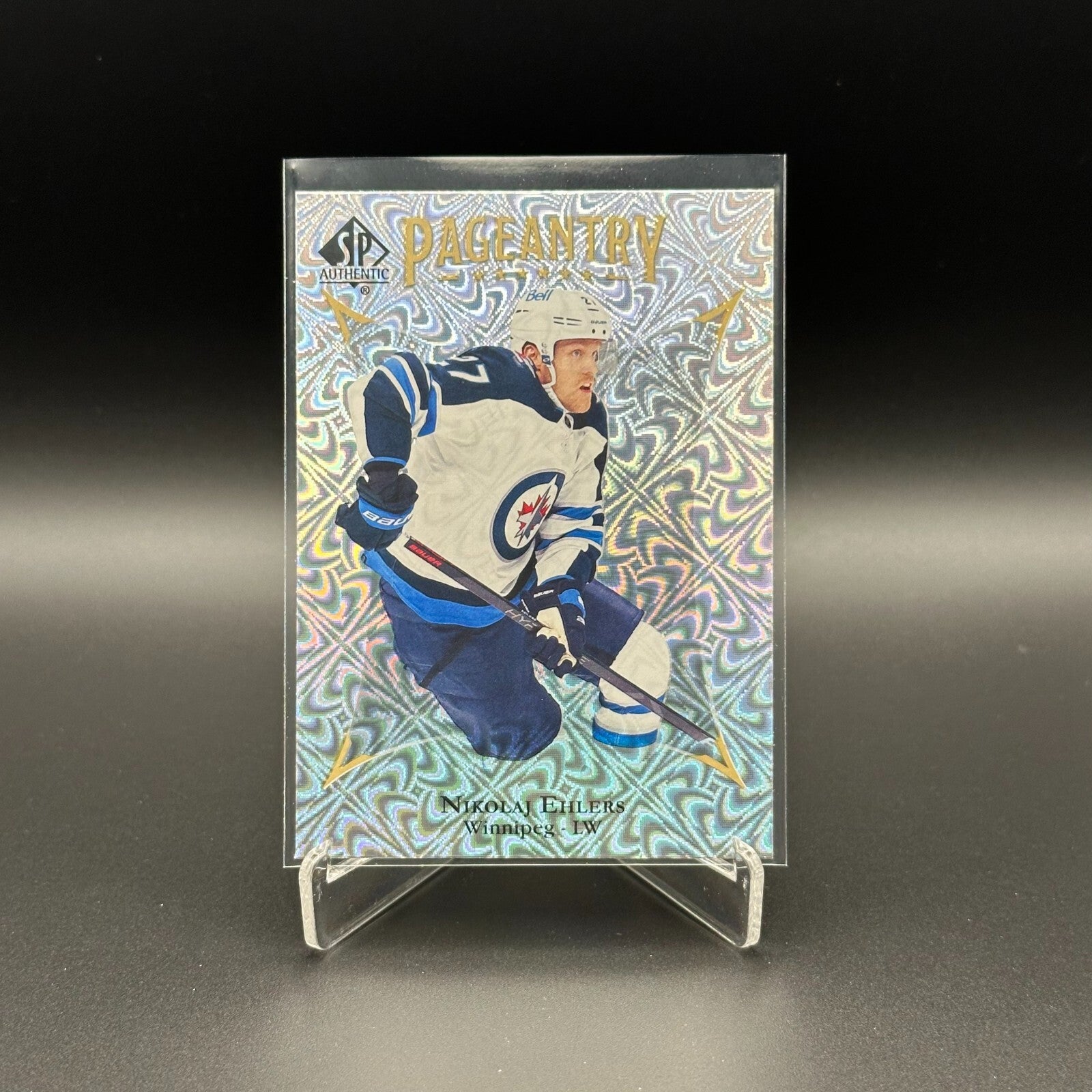 2021-22 UD SP Authentic NIKOLAJ EHLERS #P-8 Pageantry - Winnipeg Jets