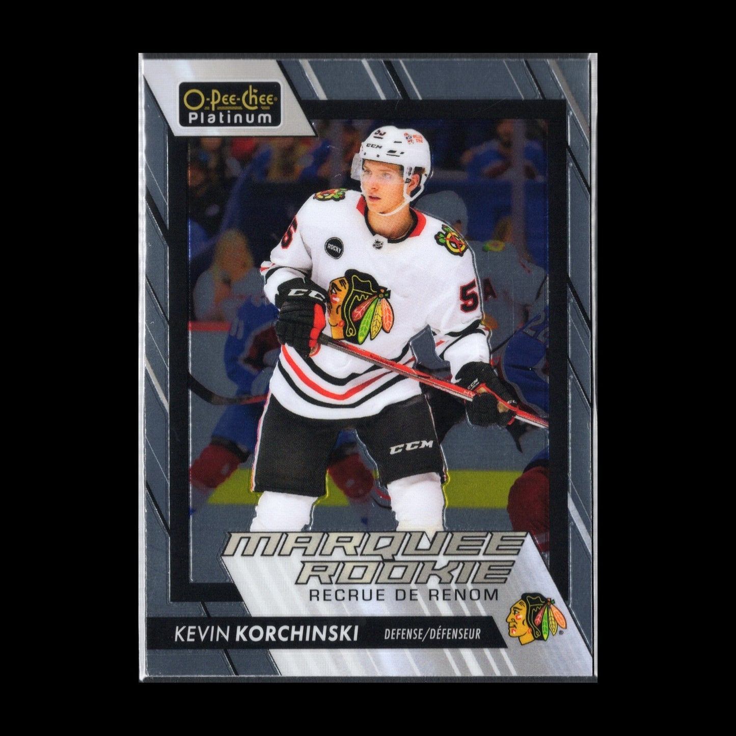 2023-24 OPC Platinum KEVIN KORCHINSKI #259 Marquee rookie RC Chicago Blackhawks