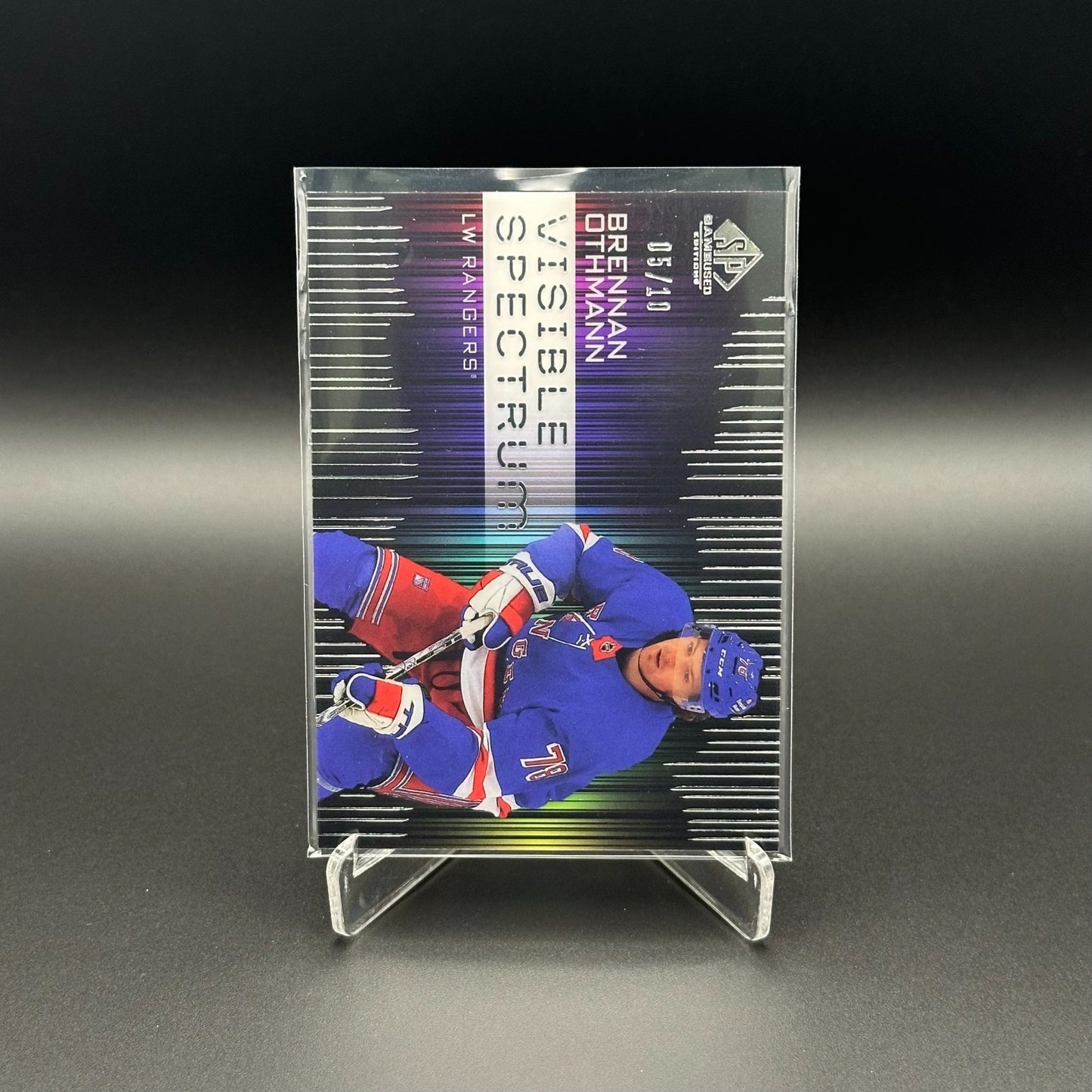 2024-25 SP Game Used BRENNAN OTHMANN #VSW-23 Visible Spectrum White RC 5/10
