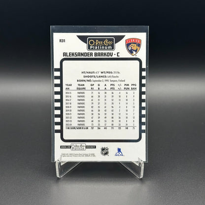 2024-25 O-Pee-Chee Platinum ALEKSANDER BARKOV #R31 Retro - Florida Panthers