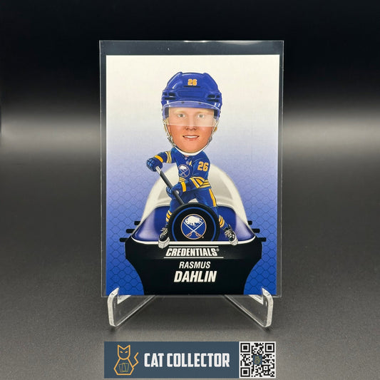 2024-25 UD Credentials RASMUS DAHLIN #BH-RD Arena Giveaways Bobbleheads /750