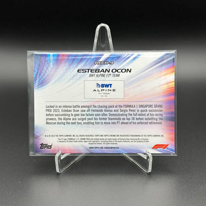 2024 Topps Chrome Formula 1 ESTEBAN OCON #RECH-9 Re-Charged