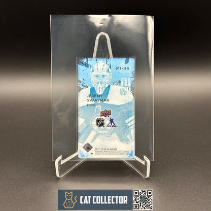 2021-22 UD Ice JEREMY SWAYMAN #MI-46 Premieres Mini RC Rookie - Boston Bruins