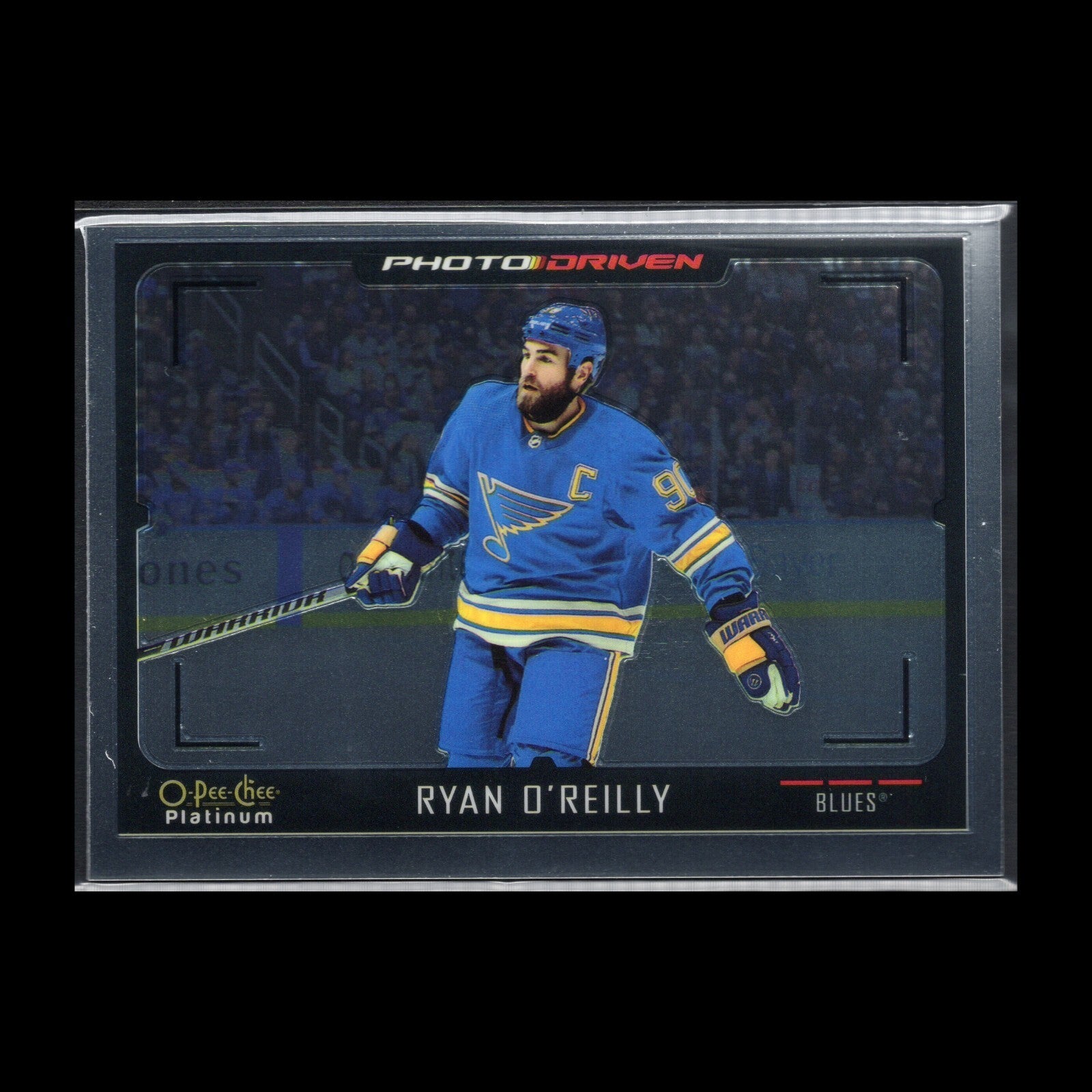 2021-22 O-Pee-Chee Platinum RYAN O'REILLY #PD-9 Photo Driven - St. Louis Blues