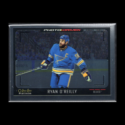 2021-22 O-Pee-Chee Platinum RYAN O'REILLY #PD-9 Photo Driven - St. Louis Blues