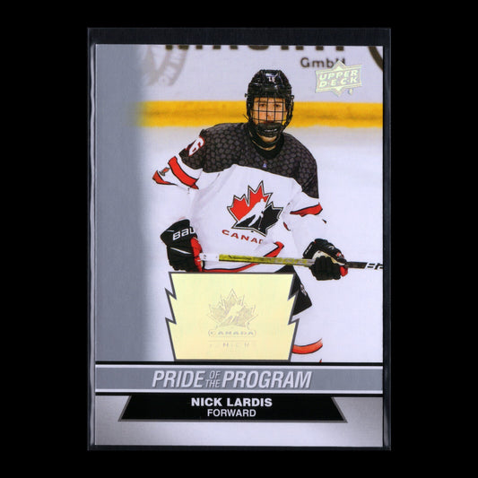 2023 Upper Deck Team Canada Juniors NICK LARDIS #94 Pride of the program