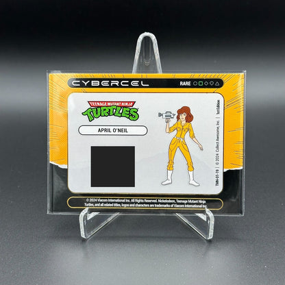 2024 FigPin Cybercel TMNT Series 1 APRIL O'NEIL #TMN-01-19 Rare - UNSCANNED