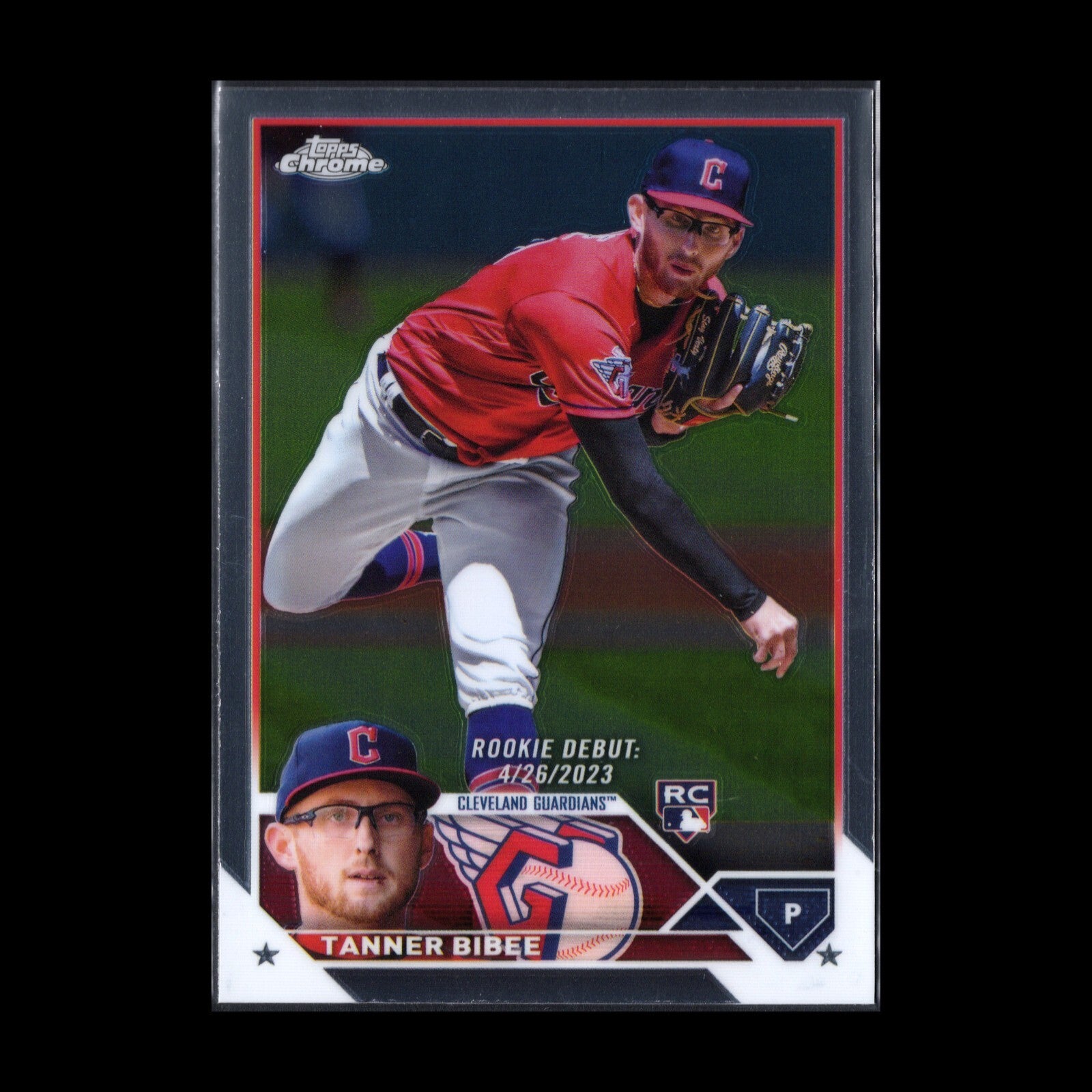 2023 Topps Chrome Updated Series TANNER BIBEE #USC94 Rookie debut RC