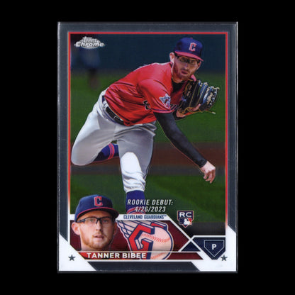 2023 Topps Chrome Updated Series TANNER BIBEE #USC94 Rookie debut RC