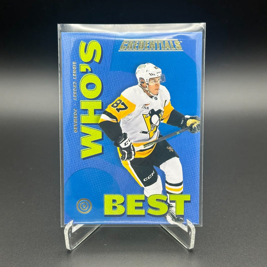 2023-24 Upper Deck Credentials Who's Best/Next Inserts ~ YOU PICK from list!