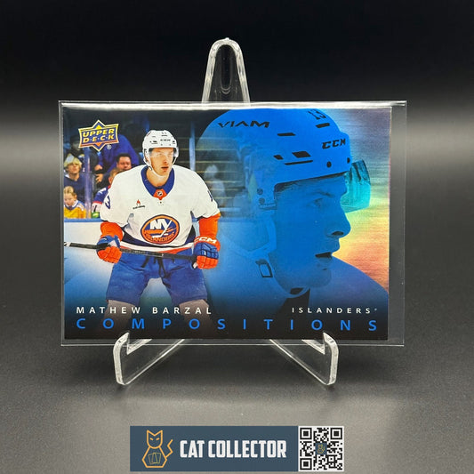 2025-26 UD Series 1 MATHEW BARZAL #CMP-14 Compositions - New York Islanders